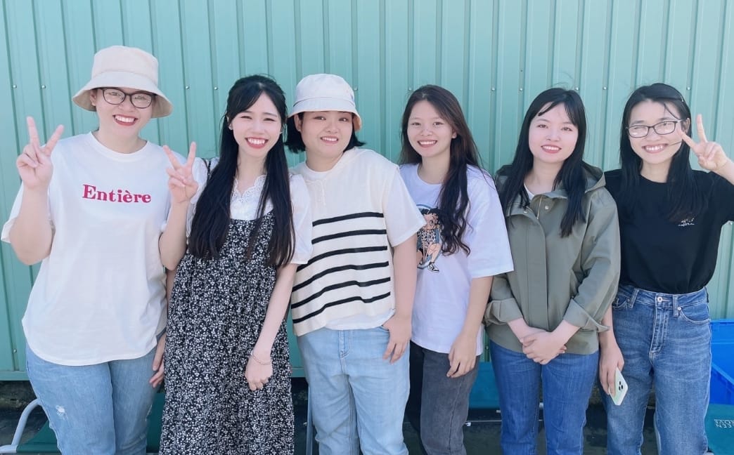 外国人実習生 歓送迎会