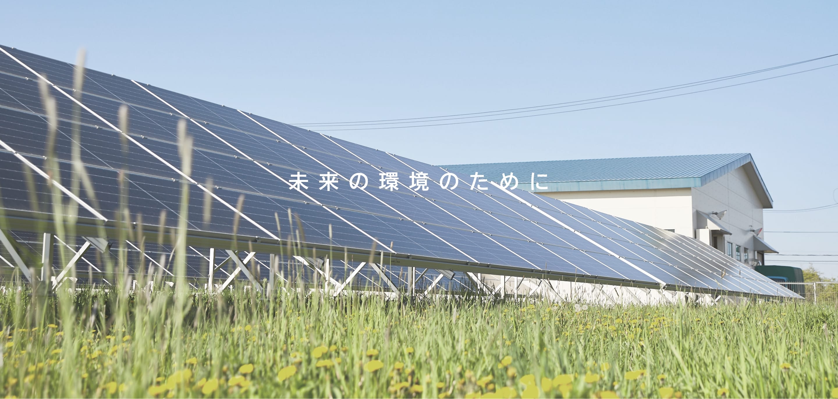 未来の環境のために